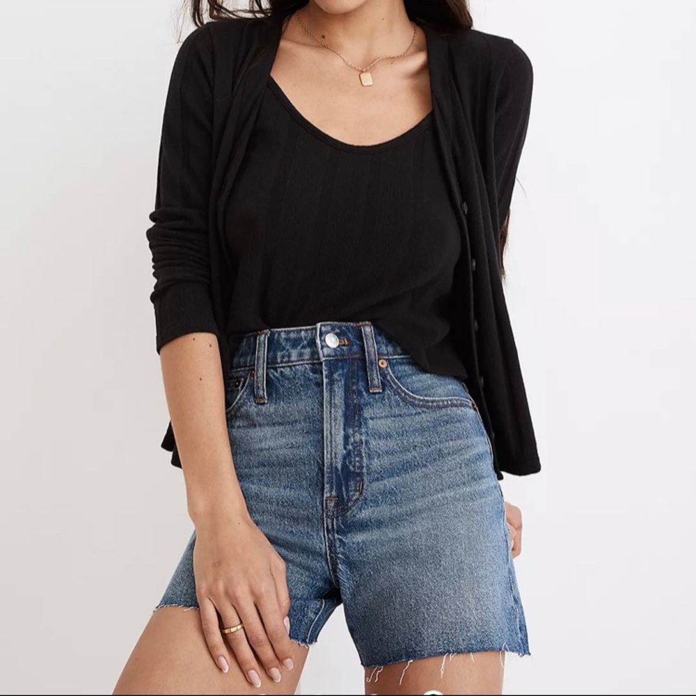 NWOT Madewell curvy perfect vintage shorts
